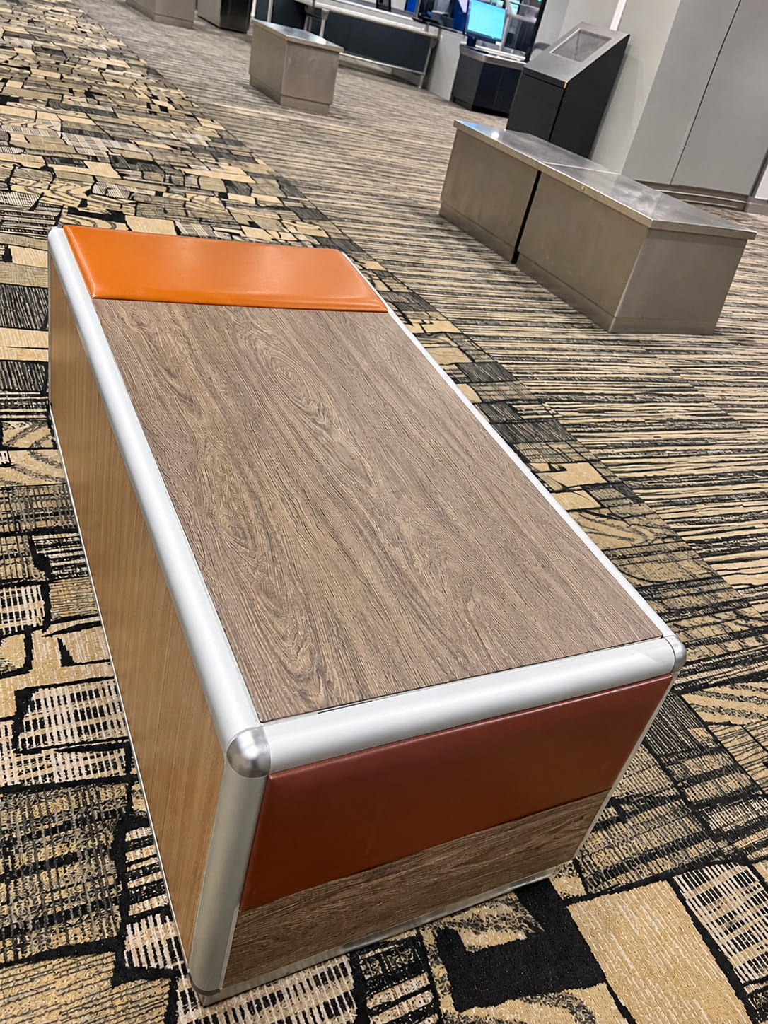 Modern Airport Bench Nook 2