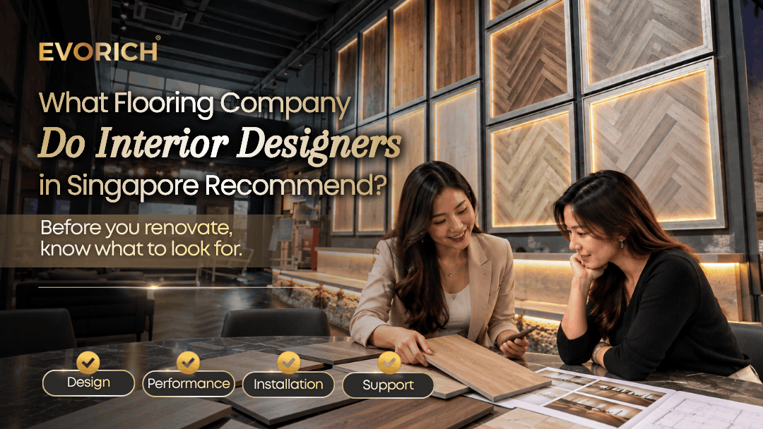 Guide to choosing a flooring company recommended by interior designers in Singapore, with key factors to consider before renovating.
